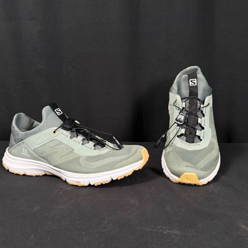 Salomon Amphib Bold 2 Aqua Green Water Trail Shoes Quicklace 413043 Womens 6